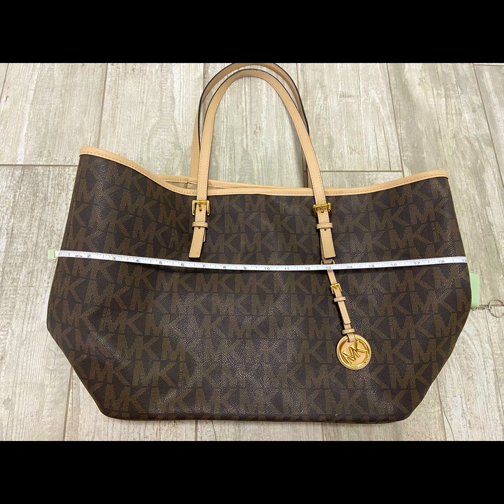 Michael Kors signature logo tote